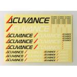 DECAL Set / ACUVANCE LOGO