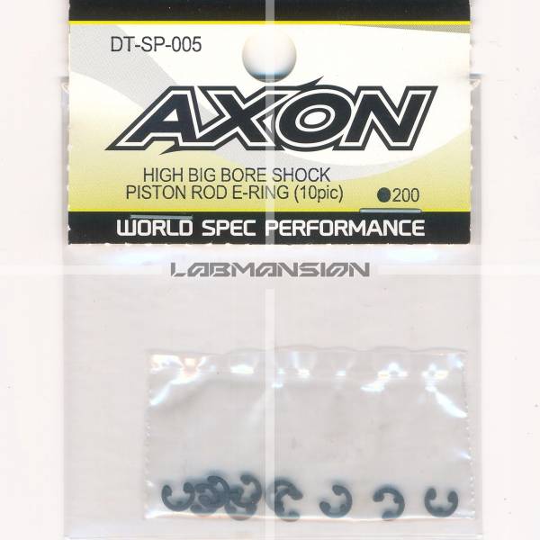 Axon HIGH BIG BORE SHOCK PISTON ROD E-RING (10pic)