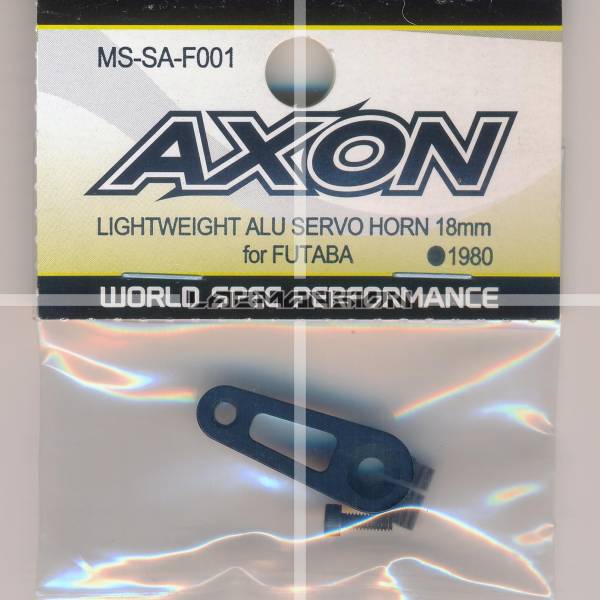 Axon LIGHTWEIGHT ALU SERVO HORN 18mm for FUTABA