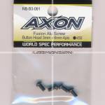 Axon Fusion Alu Screw (Button Head 3mm x 6mm 4pic)