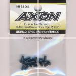 Axon Fusion Alu Screw (Button Head 3mm x 6mm 10pic)
