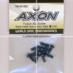 Axon Fusion Alu Screw (Button Head 3mm x 8mm 10pic) 　