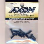 Axon Fusion Alu Screw (Button Head 3mm x 10mm 10pic)　