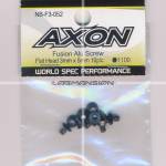 Axon Fusion Alu Screw (Flat Head 3mm x 5mm 10pic) 
