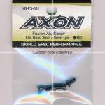 Axon Fusion Alu Screw (Flat Head 3mm x 8mm 4pic)