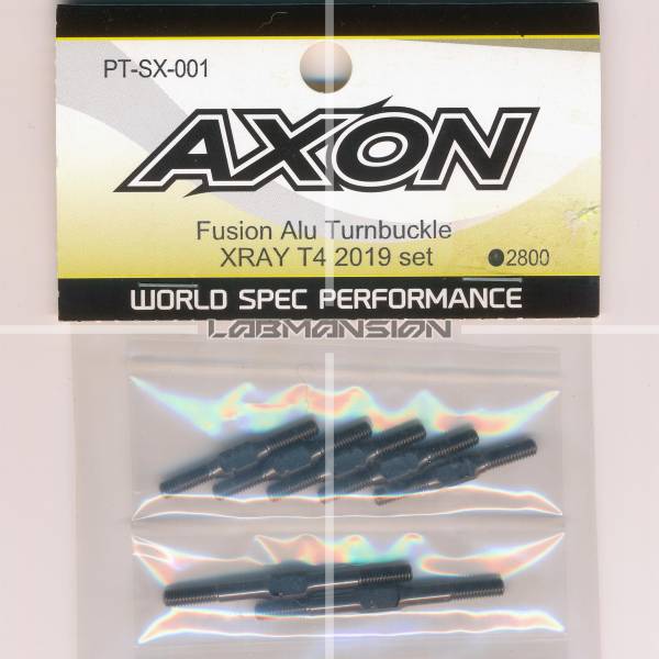 Axon Fusion Alu Turnbuckle XRAY T4 2019 set (26mm x 5,39mm x 2)