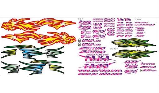 Taka Stickers Japan [ Super D Naoki Nakamura ]
