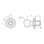SPM Titanium Rod End Ball (SS size)