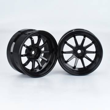 Competition wheel VR10 series Drift Wheel Black（Offset 6mm、2pcs）