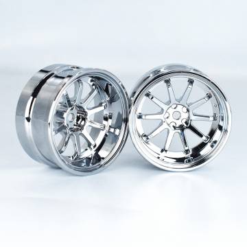 Competition wheel VR10 series Drift Wheel Plated（Offset 10mm、2pcs）