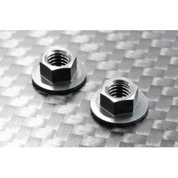 Aluminum competition M4 nut large diameter type