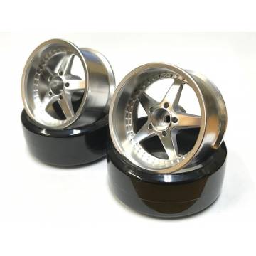 WORK EQUIP Wheel Offset 6 Matte Chrome