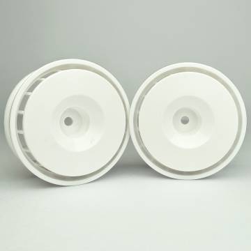 Drift Wheel GA18 series White (Offset 4mm, 2 pieces)