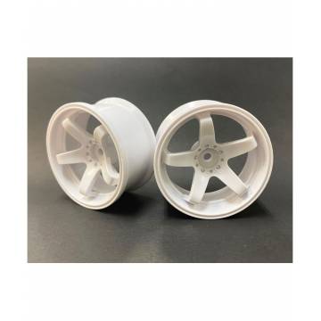 Topline N Model Ver.3 Super High Traction Type [DEEP FACE] Offset 8 White