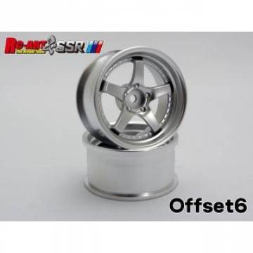 SSR Professor SP4 Offset 6 Matte Silver (2pcs)