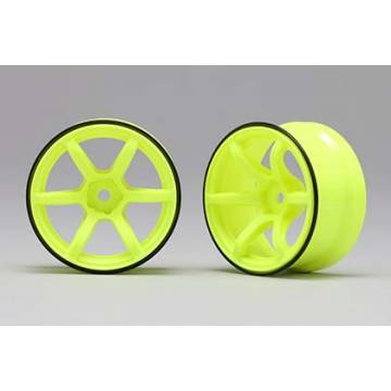 Racing Performer High traction wheel (off-set 6mm/Yellow)