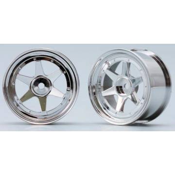Drift Car 6-Spoke Narrow Foil (2pcs)