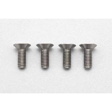 M3x8mm High Precision Cutting Titanium flat head socket