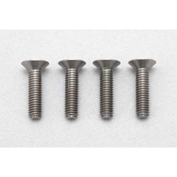 M3x12mm High Precision Cutting Titanium flat head socket