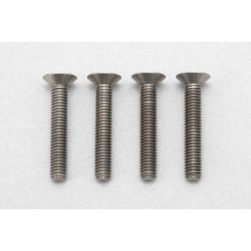 M3x18mm High Precision Cutting Titanium flat head socket