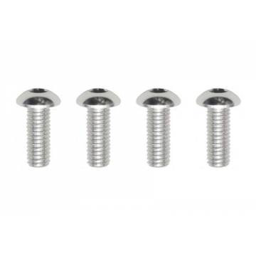 Aluminum BH Socket Screw M3x8mm (4pcs)